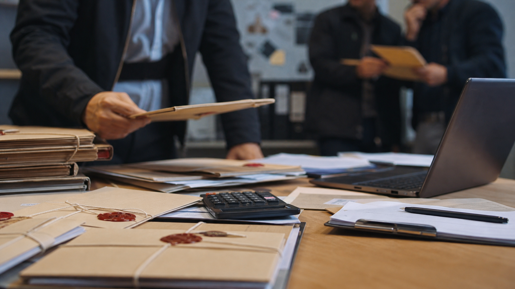 Investigators review generic tax and anti-corruption files in Panama.
