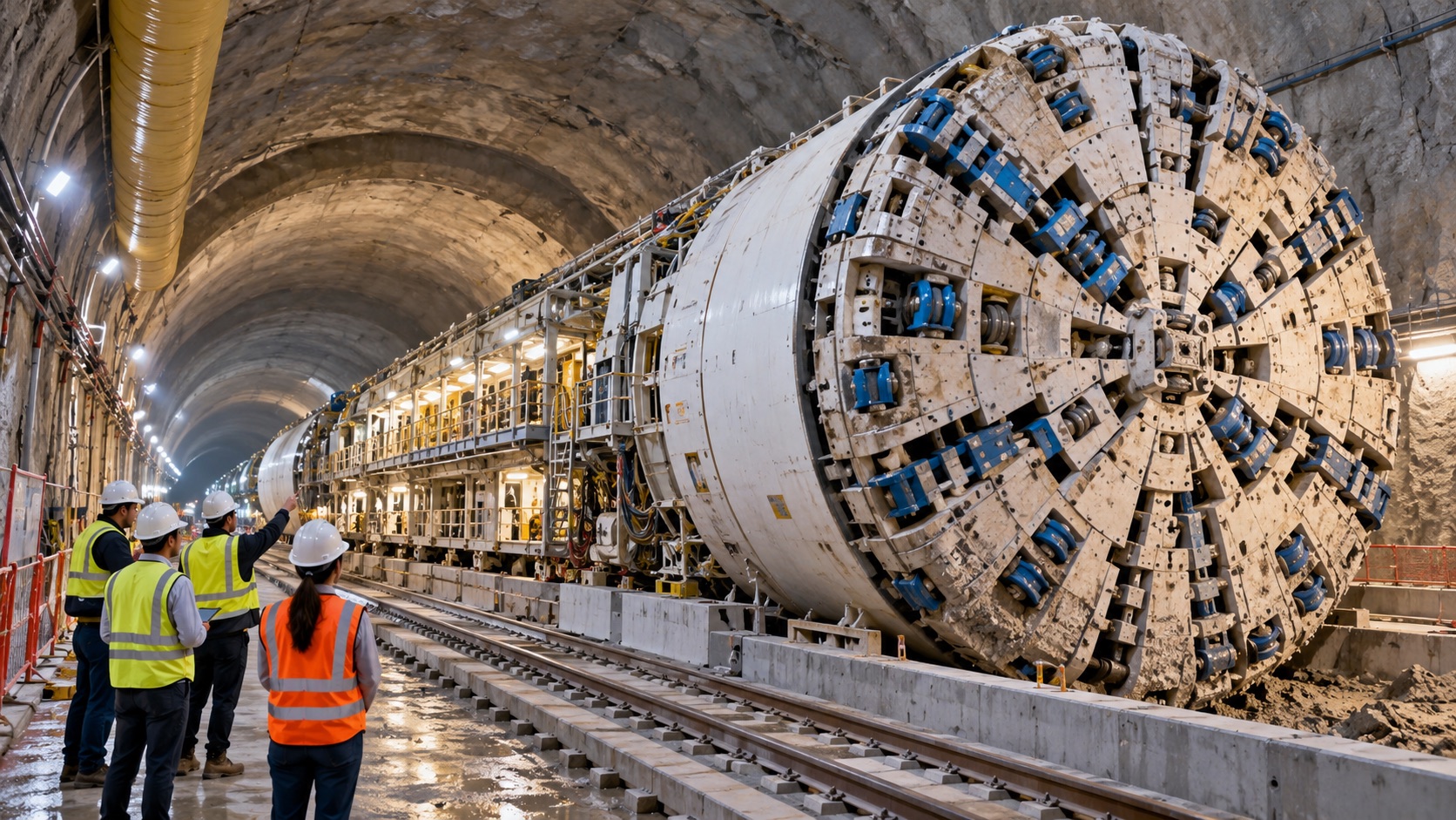 Illustrative image: metro tunnel construction in Panama
