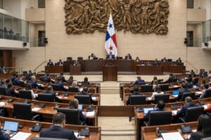 Illustrative image: legislative chamber in Panama