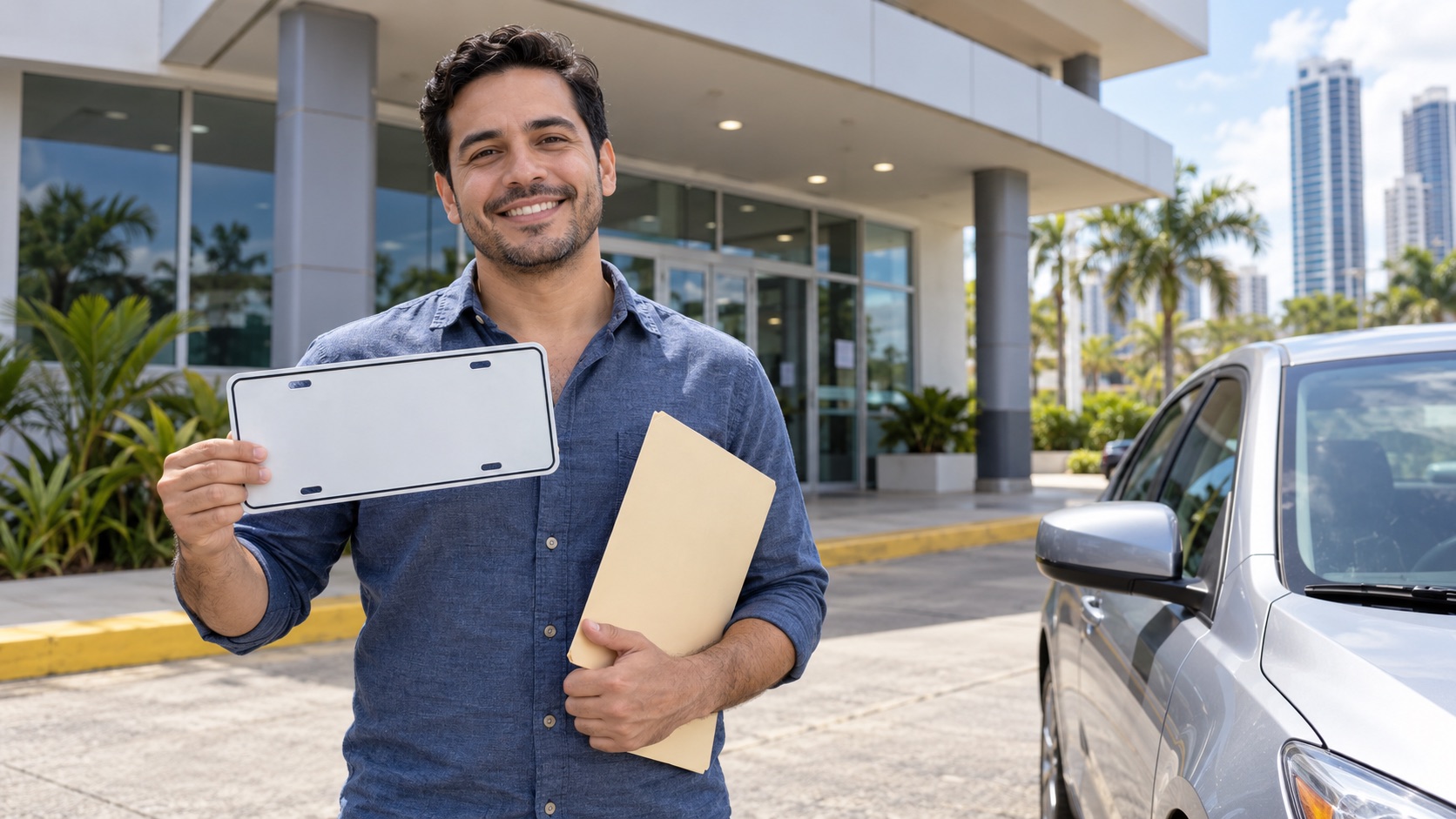 Illustrative image: generic vehicle plate service; not an event photograph.